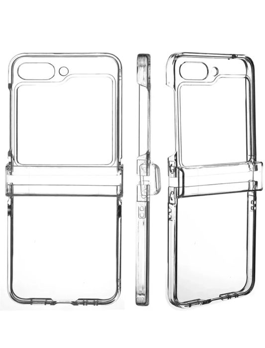 Samsung Z FLIP FOLD 4 5 6 Husa Hard Case PC Clear Protectie Laterala