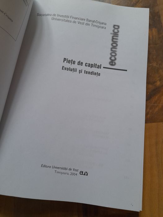 Carti Piete de Capital Universitatea de Vest