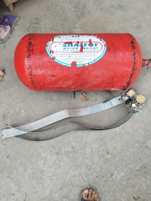 Метан газ балон 65 талик 2 йиллиг испитания когози хам бор