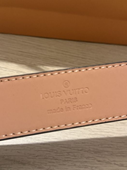 Подаръчен комплект колан louis vuitton и портфейл