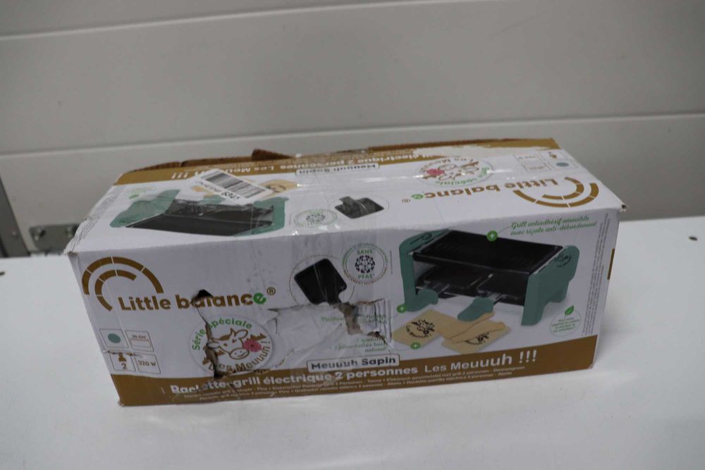 LITTLE BALANCE 8617 Раклет грил, Меуух, 2 души, 320W, аксесоари