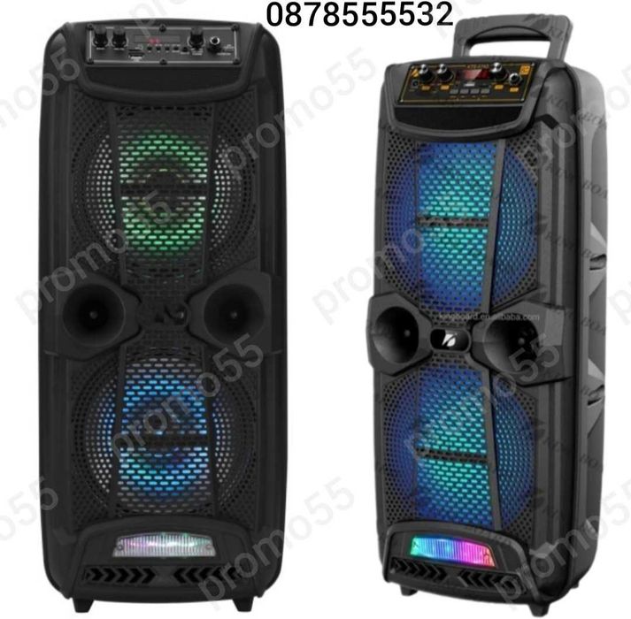 16 инча Караоке Колона 60см., Тонколона с Микрофон и  Блутут