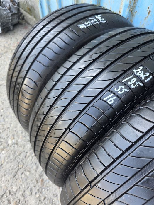 Anvelope Vară 195.55.16 Michelin An 2021 Profil peste 7mm Grosime