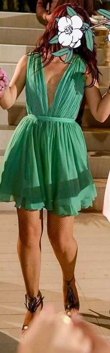 Vând rochie turquoise de ocazie