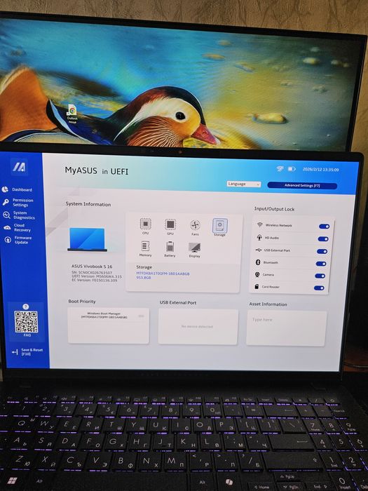 Laptop Asus vivobook s16