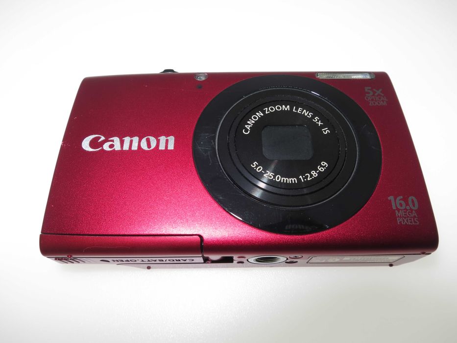 Canon PowerShot A3400 червен компактен цифров фотоапарат камера отличе