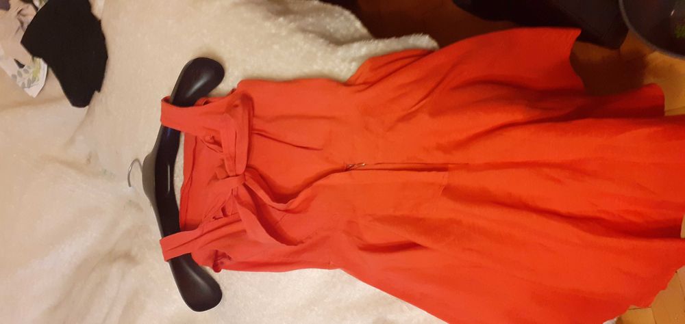 Нови Рокли майка и дъщеря-лен и вискоза