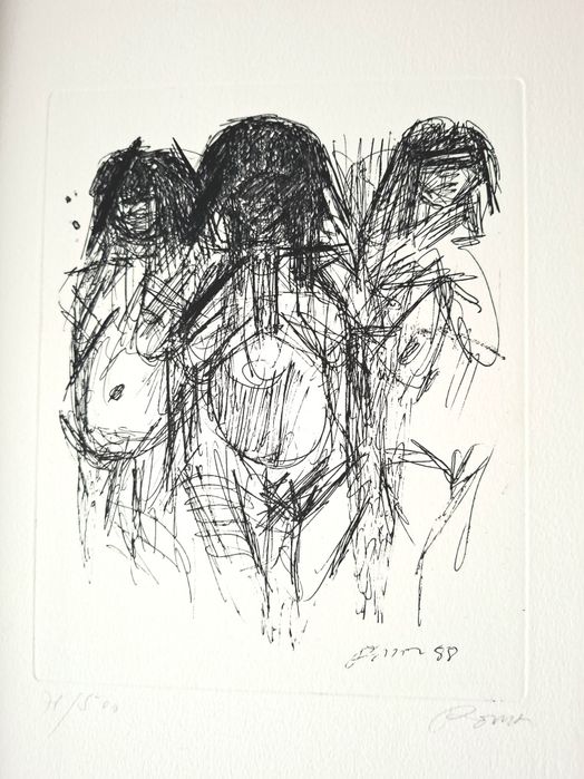 Julio Pomar -  Album si litografie originala semnata