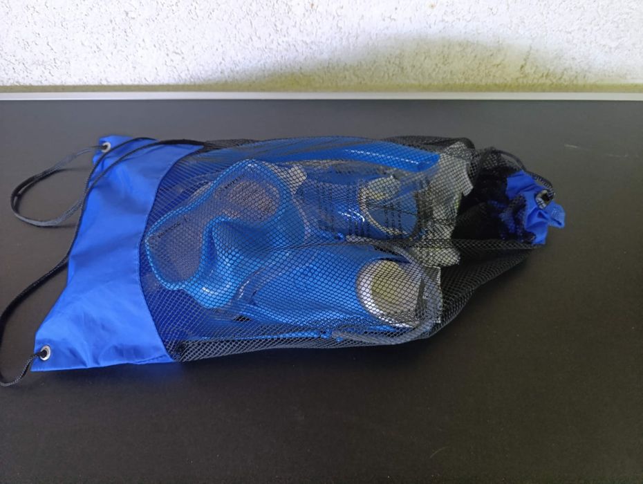 Set snorkel masca tub labe inotatoare Aqua Lung Badger DX pentru copii apa mare piscina