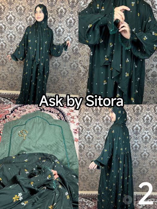 Namaznik, 100% qo'l mehnati, sifati premium material