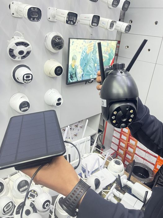 Установка камеры видеонаблюдения