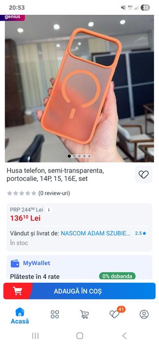 Husă Iphone 17 pro max sigilată