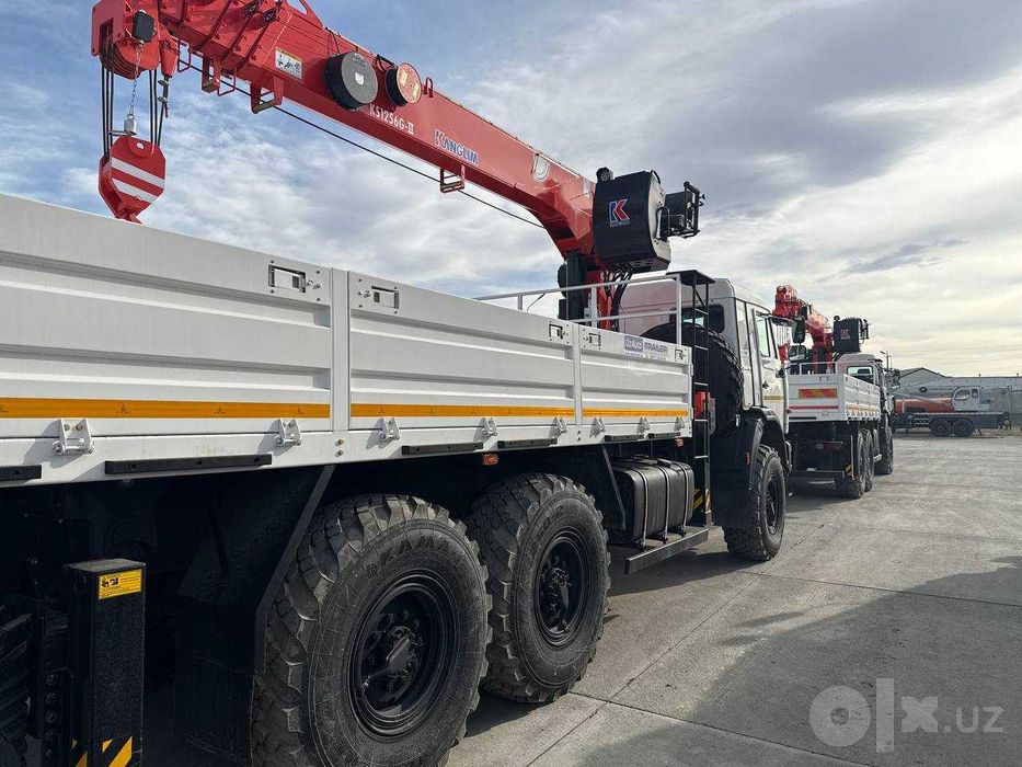 КАМАЗ Автокран вездеход 6х6 25 Тонна Официальный дилерский центр.