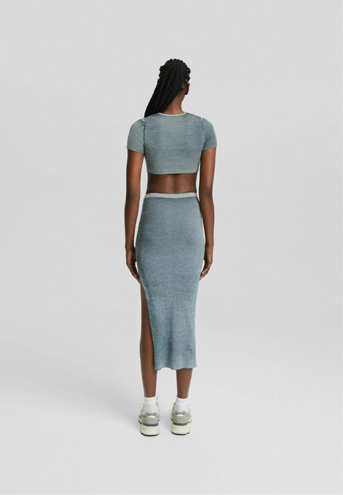 Рокля от рипс Bershka