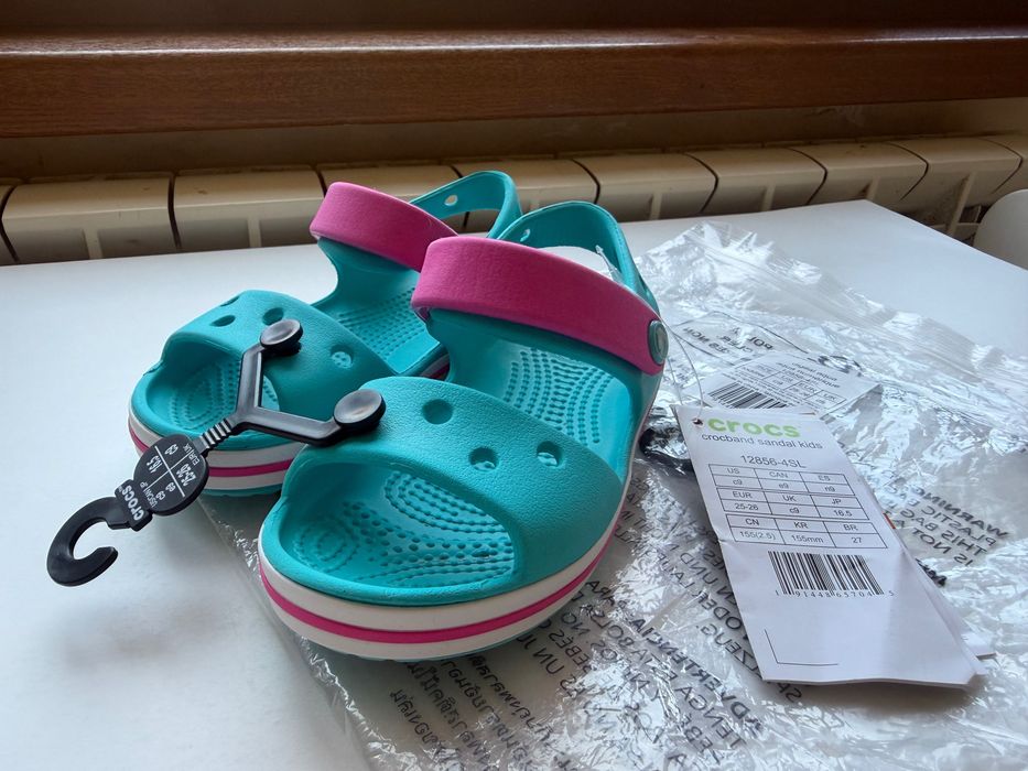 Sandale Crocs Crocband Sandal Kigs C9 (25-26)