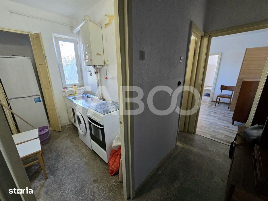 Apartament 2 camere de vanzare cu balcon in zona Ciresica din Sibiu