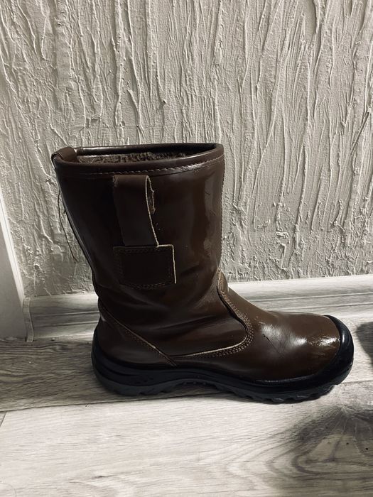 Коженный етік, мех, 42 размер