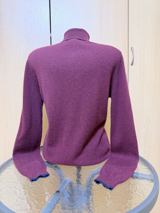 Мъжки пуловер поло100% кашмир C by Bloomingdale's. Размер S/М