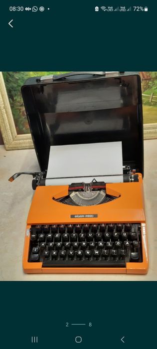 Mașină de scris Silver Reed impecabilă
