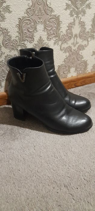 Полусапожки чёрные