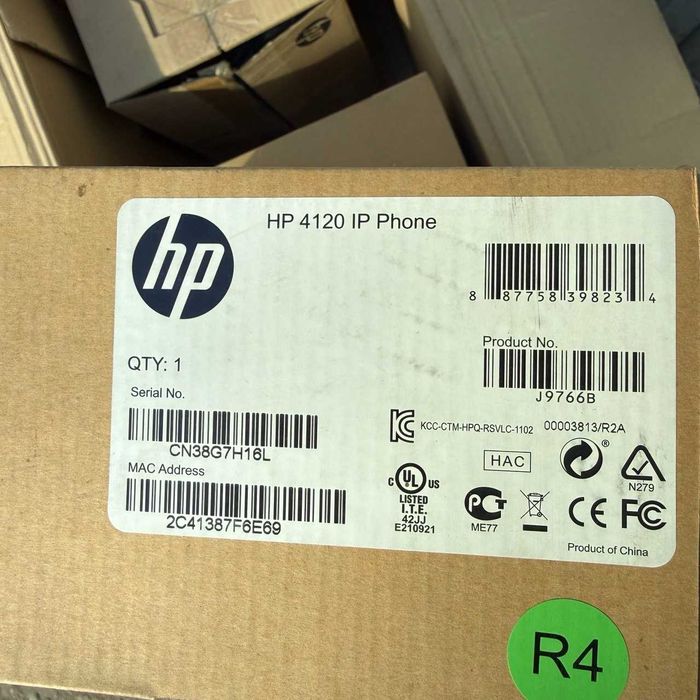 IP-телефон HP 4120 IP Phone (J9766B)