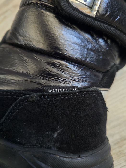 Детски ботуши- естествен велур Waterproof