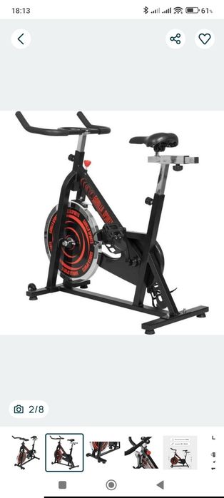 Bicicleta spinning semiprofesionala