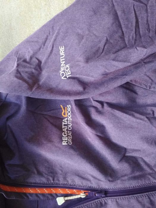 дамско яке ветровка туризъм Regatta Great Outdoors, пастелено лилаво