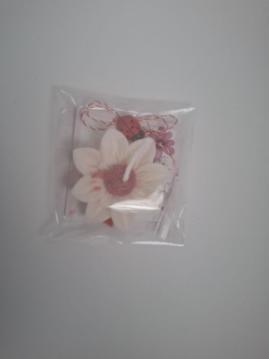 Martisoare din ceara de soia