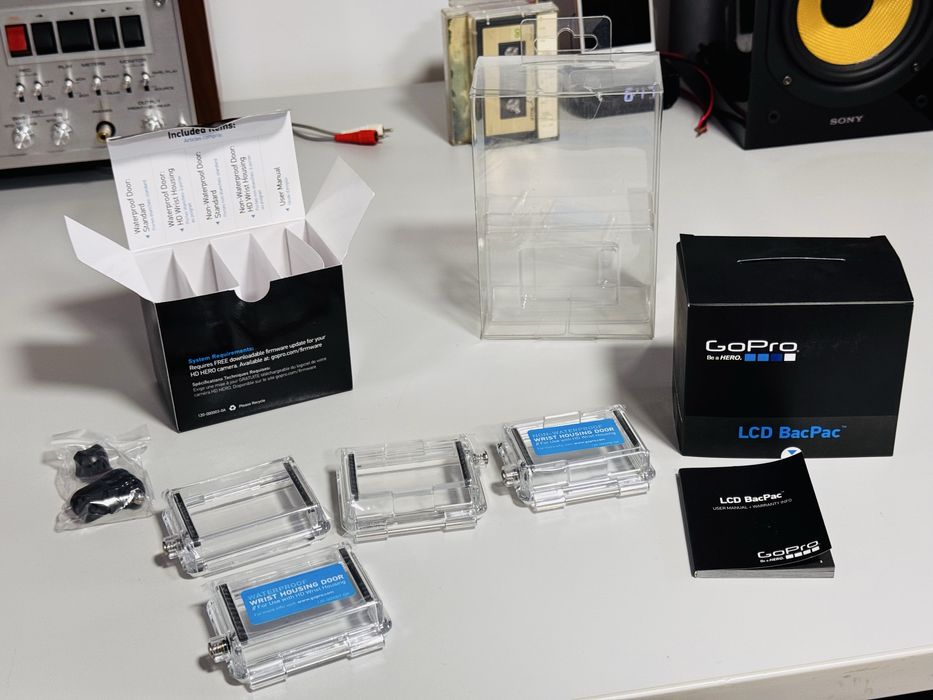 GoPro LCD Touch BacPac-hero 4 black,hero 3+,Hero 3 - kit complet-NOI