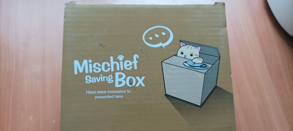 Нова! Интерактивна музикална мини детска спестовна касичка коте