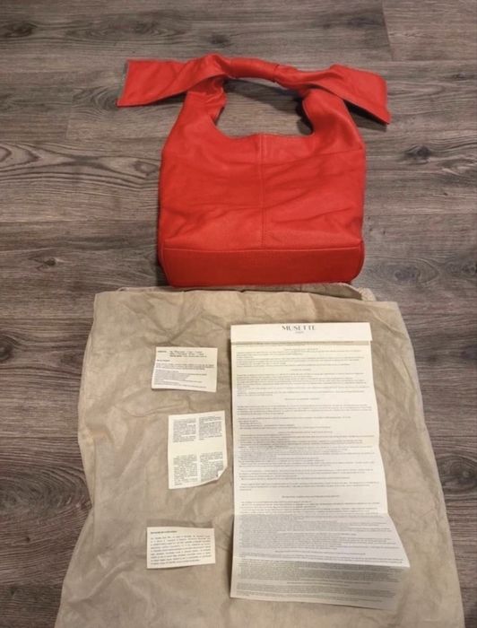 Geanta Musette rosie