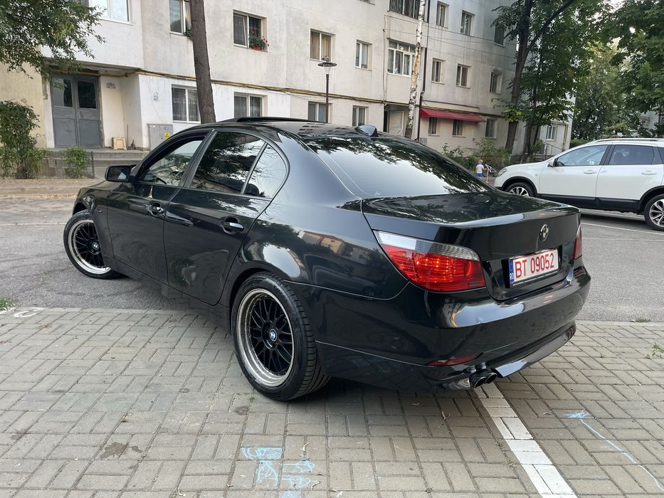 Bmw Seria 5 e60 525d M57 Full Piele Crem Trapa Memorii Bi-Xenon Navi Mare