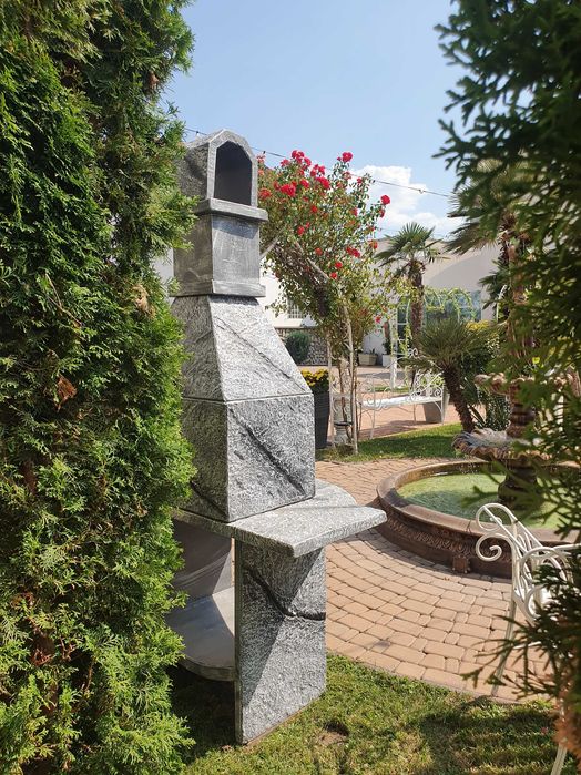 Gratar din beton de gradina,gratar beton,gratar gradina