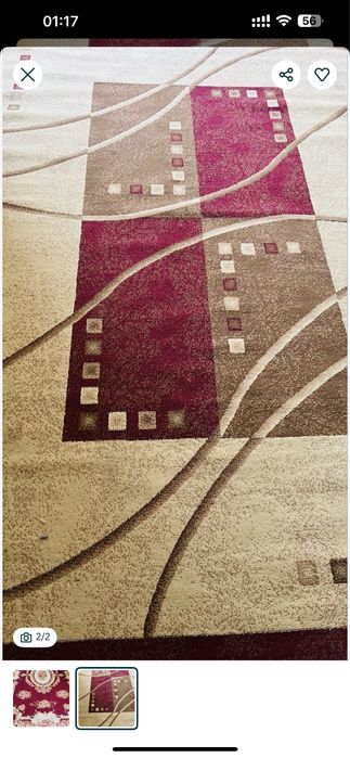 2*3 ковер в хорошем состоянии