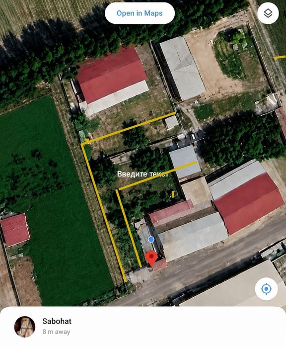 Yer sotiladi 3 sotuk kelishamiz