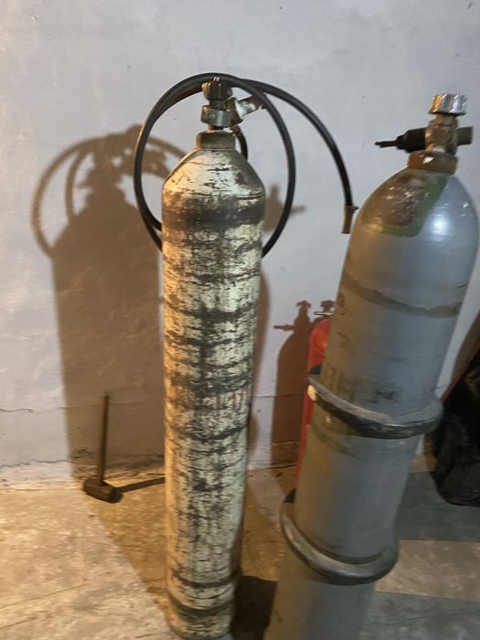 Ацетилен, Аргон балоны