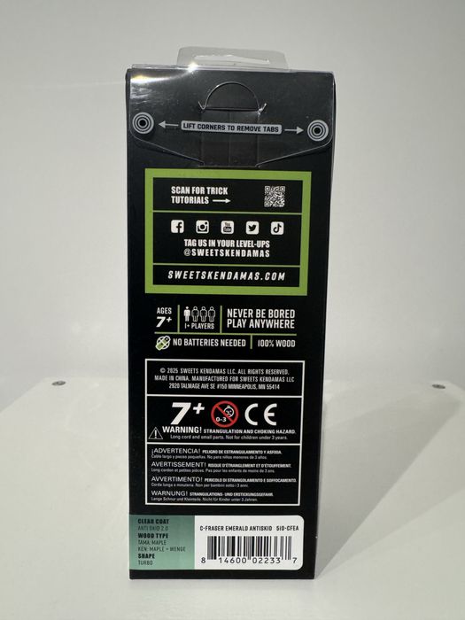 Vand Kendama Sweets Christian Fraser Emerald AntiSkid 2.0