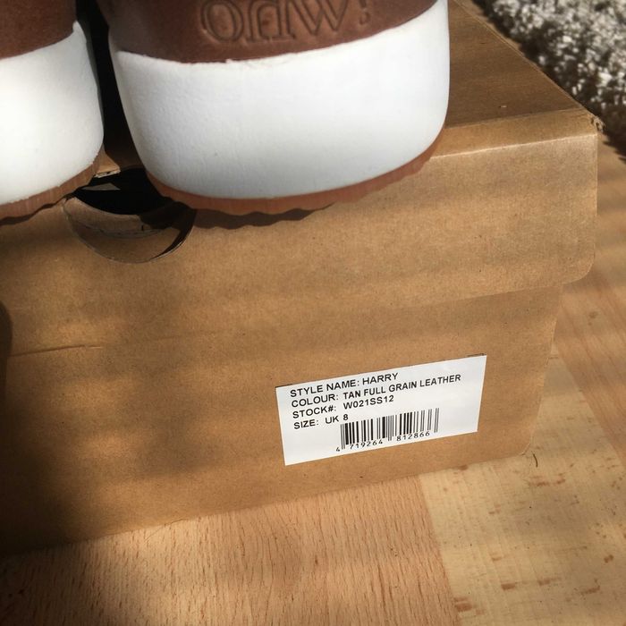 Мъжки ботинOhw/Who? ест. кожа N.42