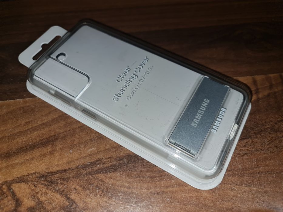 Husa hibrid originala Samsung Clear Standing Cover Galaxy S21 5G G991