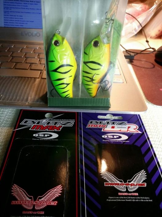 Tandem voblere vobler OSP Blitz Max. Made in JAPAN. NOI!