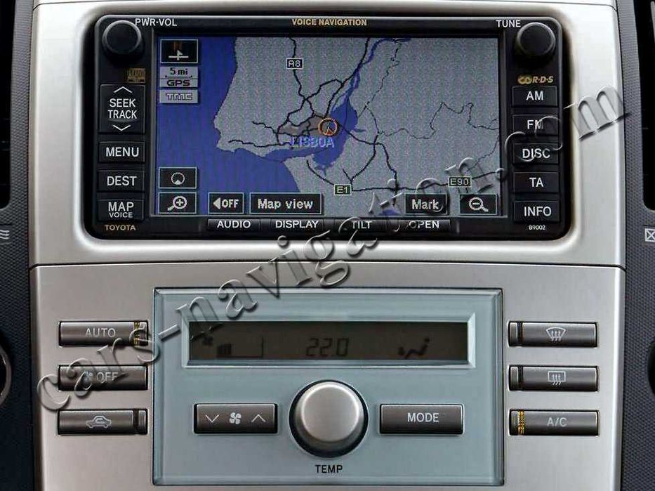 Карти навигация дискове Toyota Auris Avensis Corolla Land Cruiser RAV4