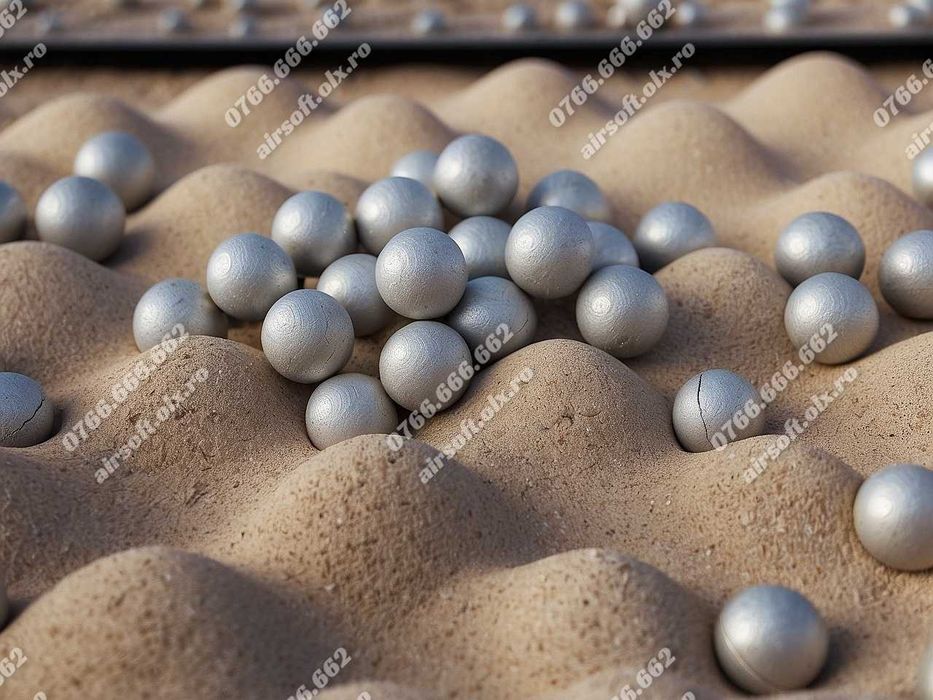 Pistol [CU BILE DE CAUCIUC] - Varianta Puternica V.3 Airsoft Co2 HDP!