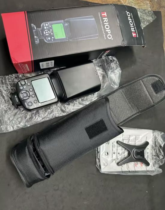 TRIOPO TR-988 II Професионална TTL светкавица (Speedlite) за Canon / Nikon