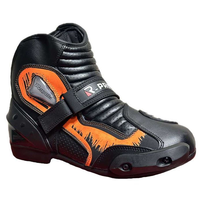 Мото Боти от КОЖА Пистов чопър Мотор Yamaha Honda Suzuki Kawasaki BMW