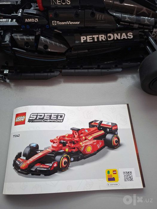 Оригинальное LEGO F1 SF24 серии Speeds Champions
