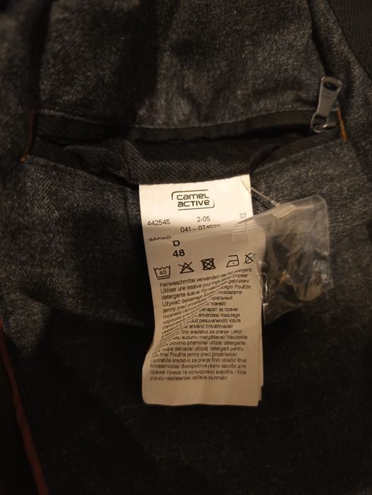 Sacou Camel slim casual