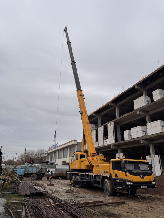 Avto kran xizmati услга авто кран 24.7 30 tonali