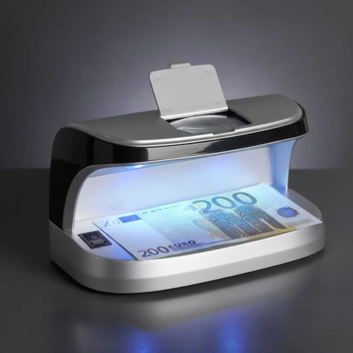 Детектор за фалшиви банкноти – преносим UV детектор с магнитен сензор