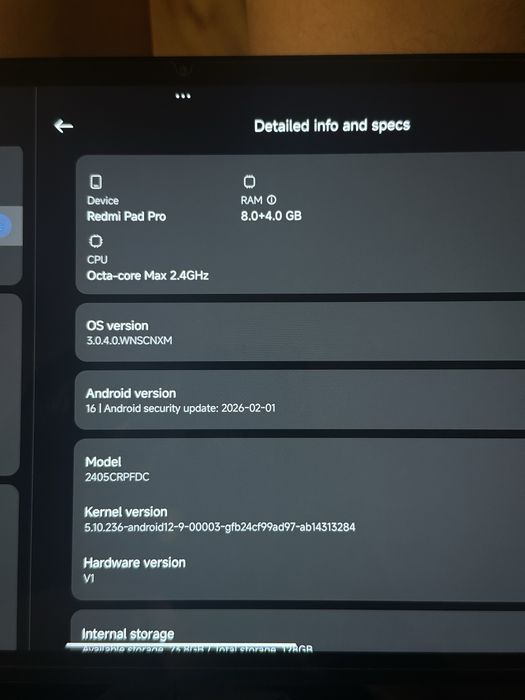 Xiaomi Redmi Pad Pro